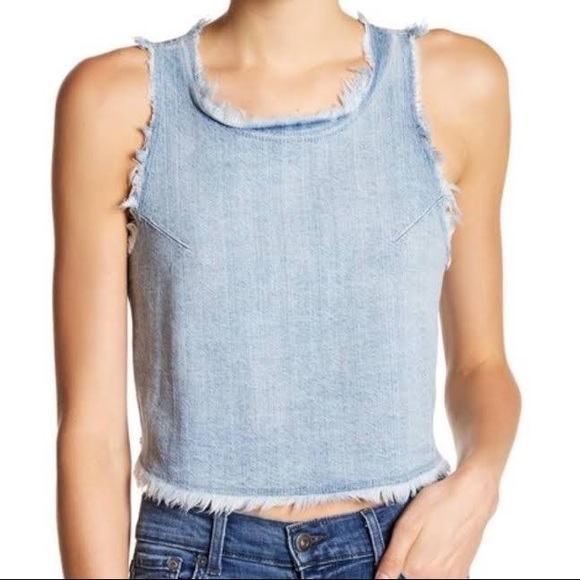 NWT Pistola Denim Top - Picture 1 of 6